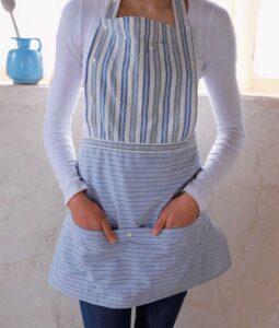 Try This: Button-Down Apron Made from Recycled Shirts Image